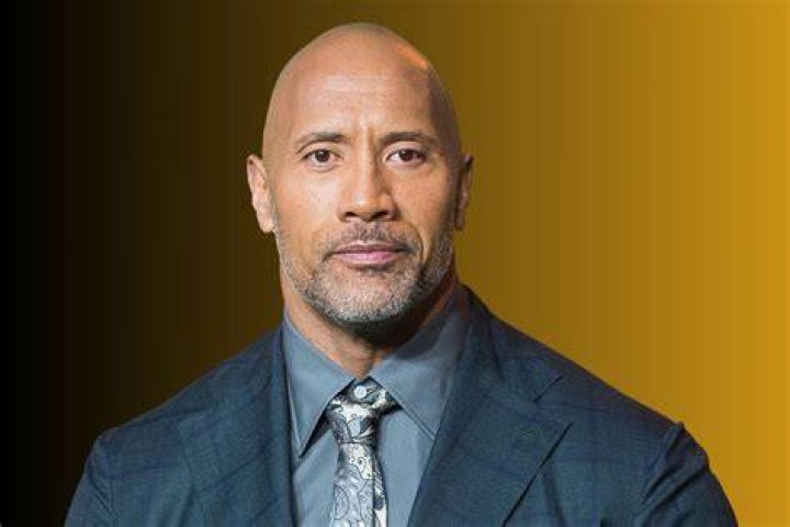 Dwayne "The Rock" Johnson looks contemplative at a Las Vegas press event for WWE.