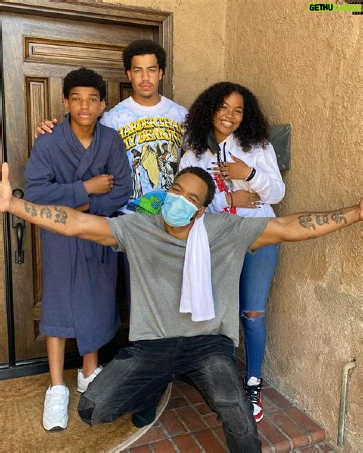 Marcus Scribner with his Dog Odin