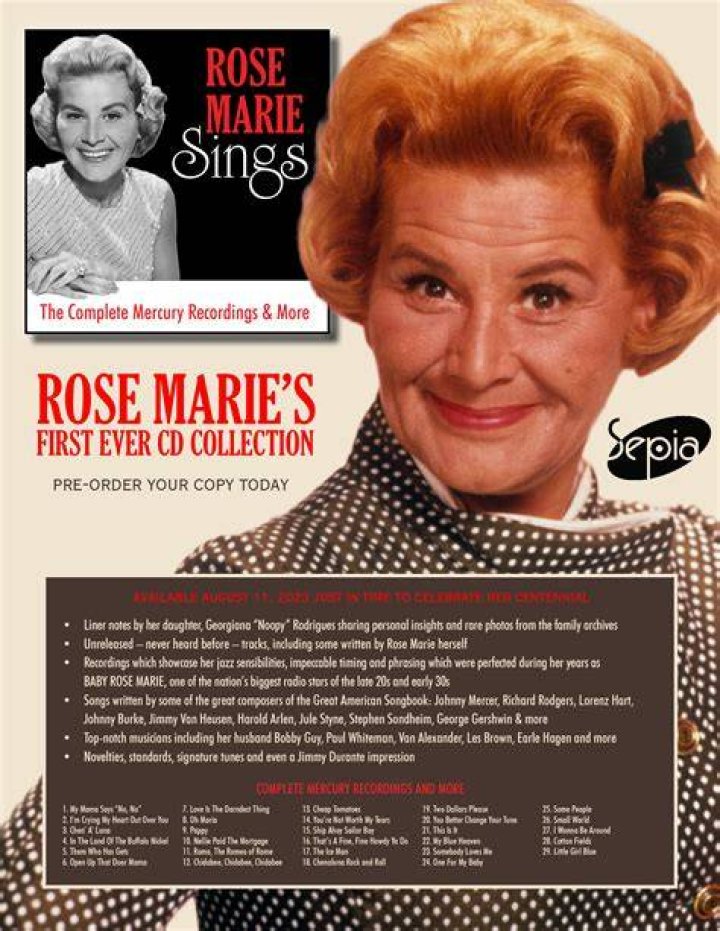 Rose Marie Rose Marie