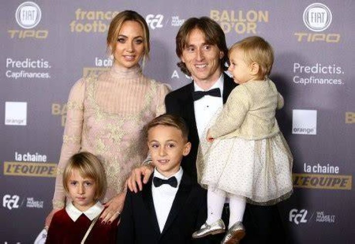 Luka Modrić children: Ivano Modrić, Ema Modrić, Sofia Modrić 1 Shutterstock 10013423ad